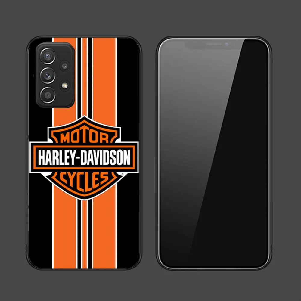 Motorcycle Harleys Davidsons Phone Case For Samsung Galaxy A13 A52 A53 A73 A32 A51 A22 A12 A20e A50 A21 A72 A70 S 4G 5G Covers