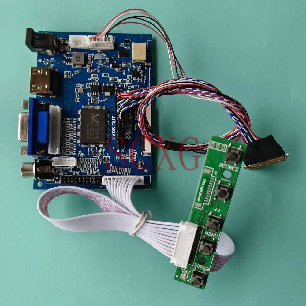 

LCD Monitor Controller Board For B156HTN02.1 Kit DIY 1920*1080 VGA+2AV+HDMI-Compatible 15.6" Laptops 40 Pin LVDS
