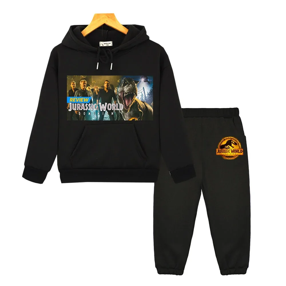 Детский Комплект Из Толстовки С Капюшоном И Флисового Пуловера Мир Юрского