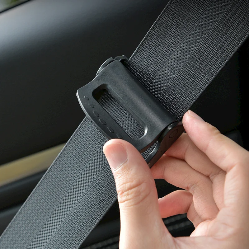 2 Pcs Car Seat Belt Clip Anti-skid Buckle Comfort Limiter Fixed Fashion 4 Color ABS For Interior |