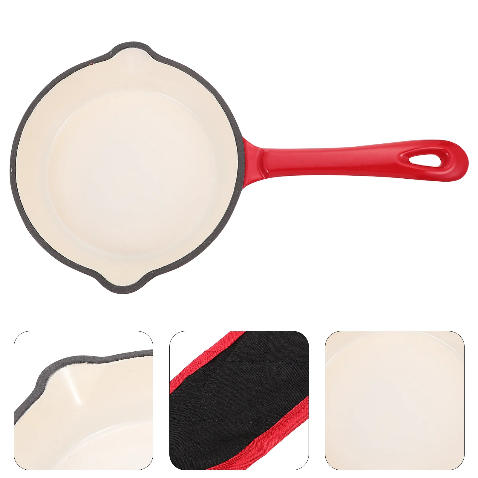 

Pan Frying Skillet Egg Nonstick Iron Cooking Enamel Pancake Non Stick Cast Cookware Cooker Breakfast Pot Pans Fry Omelette