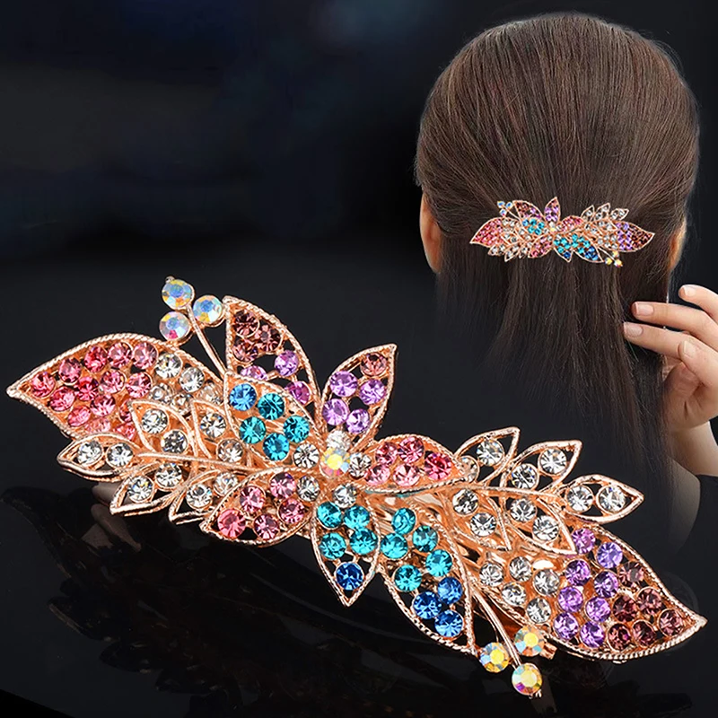 Ed Hair Clip Clear Bridal Hairpin Jewelry Diamond Hairpins Hair 2022