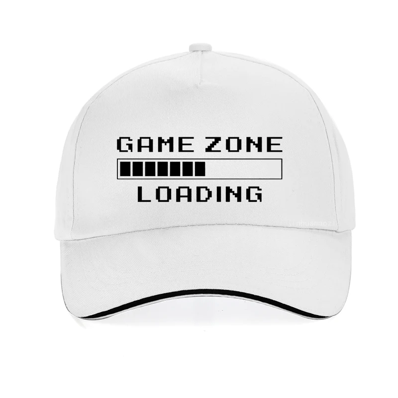 

Game Zone Loading funny men Baseball cap Summer cool Golf game Hat adjustable Unisex Snapback hats gorras