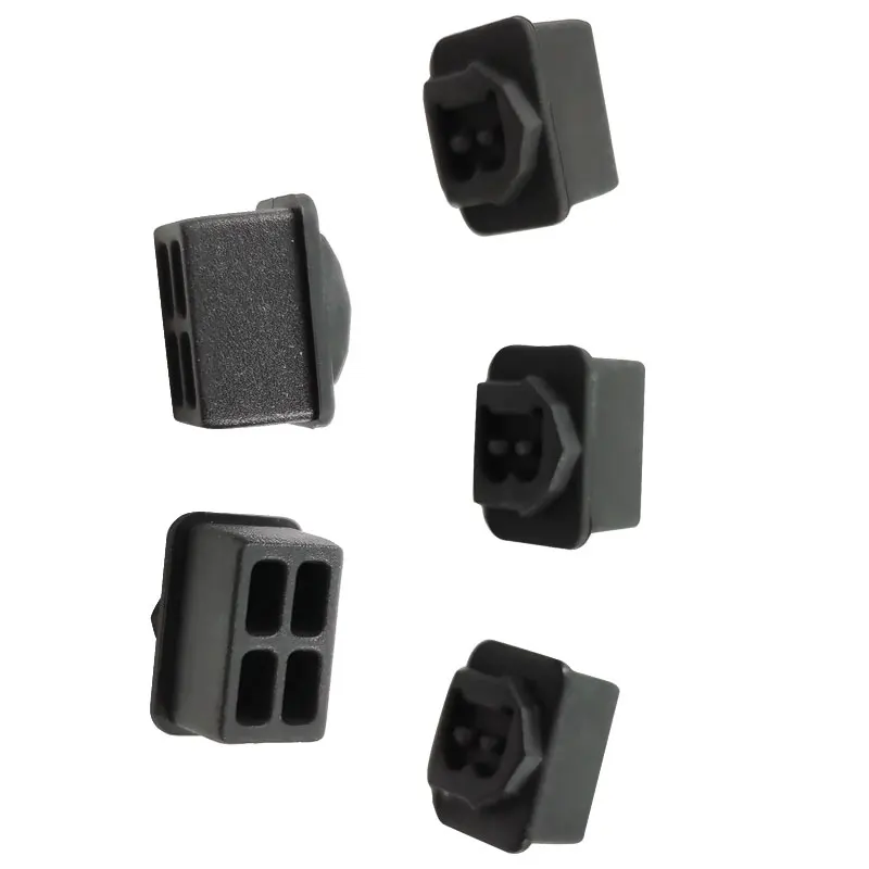 1000pcs/Lot  SFP with B Silicone Black Dust Cover  Optical Switch Optical Module  Dustproof End Plug