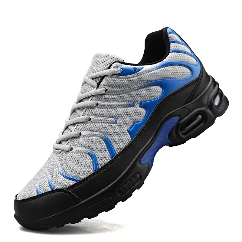 

Air Cushion Male Sneakers Running Jogging Breathable Casual Shoes Non-slip Athletic Training Sneakers Lace-up Men's Fashion Shoe