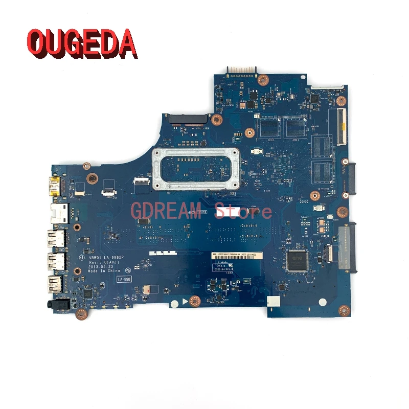 Материнская плата для ноутбука Dell Inspiron 15R 5537 3537 SR16Z I7-4500U CPU DDR3L |