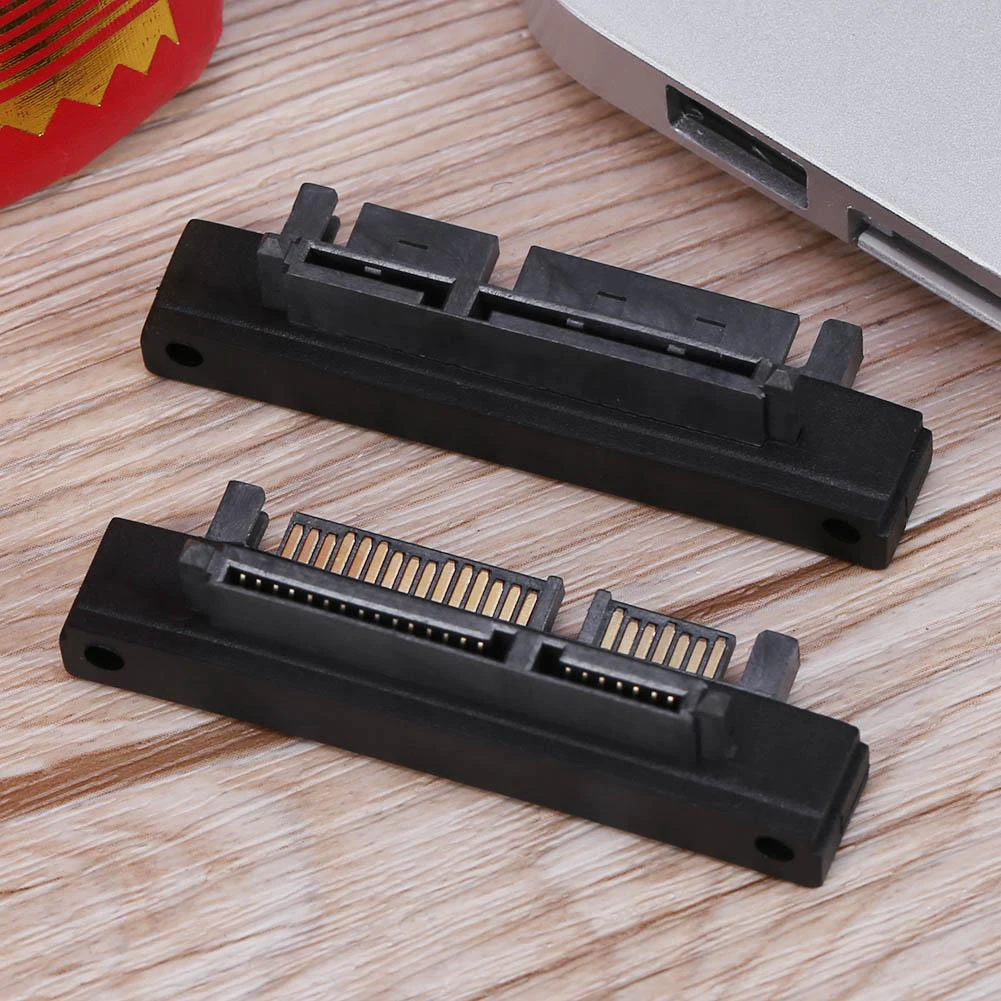 

Angled 90 Degree SAS 22Pin To 7Pin+15Pin SATA HDD Hard Disk Drive Adapter Hard Disk Adapter Up To 500Mbps