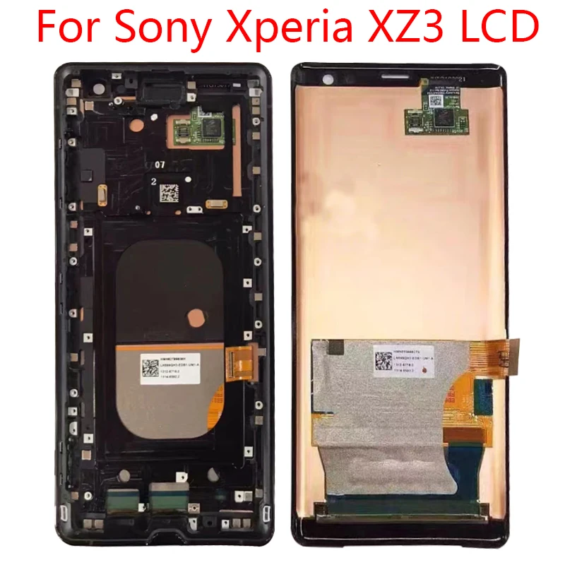 Жидкокристаллический дисплей с тачскрином в сборе, 6,0 дюймов, для Sony Xperia XZ3, H9493, H8416