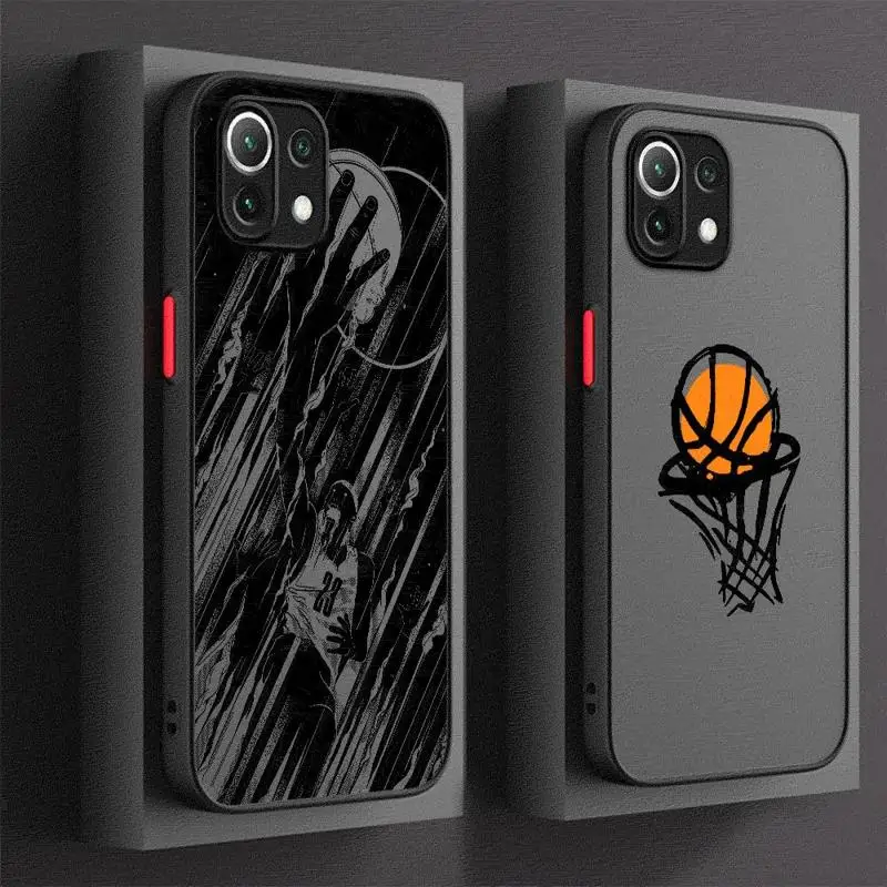 Чехол для телефона с футбольными фигурками Xiaomi Redmi 13C1 2 5G 10C 12C 9 10 9A 9T 9C A1 A2 Plus K40 Pro