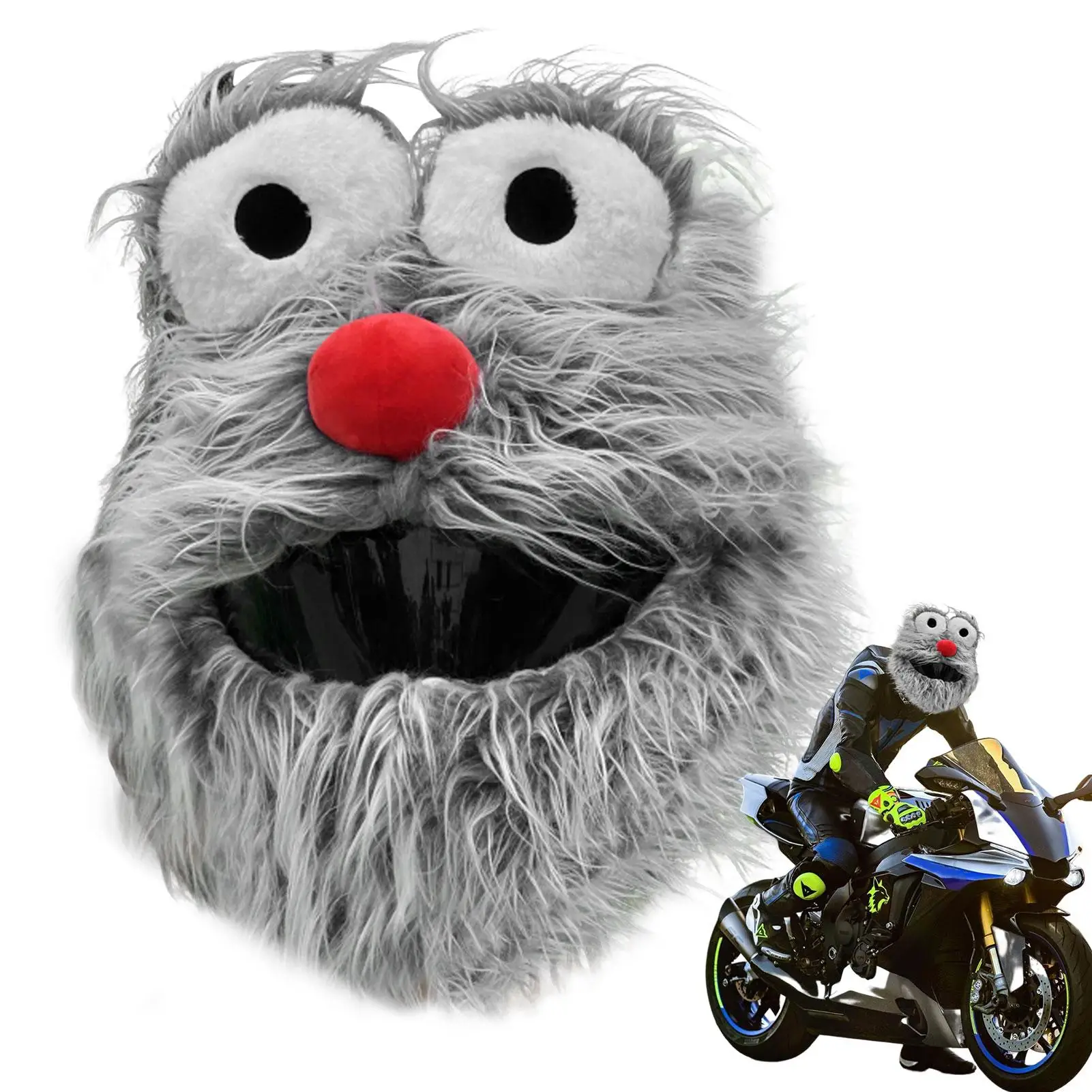 Рисунок 4 - Мотоциклетный шлем с мультяшными рисунками