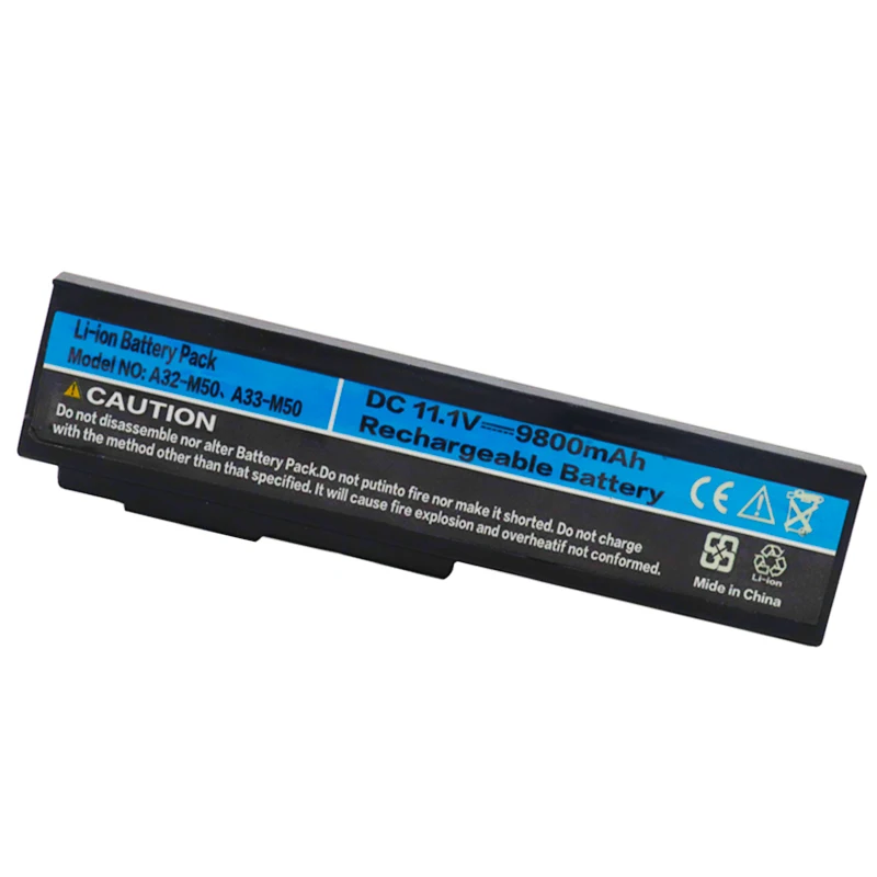 KYCXD 9800mAh Аккумулятор для ноутбука Asus N53S N53J N53JQ A32-N61 N43 N61JQ N61 N61J N61Jq N61V N61Vg N61Ja N61JV N53 |