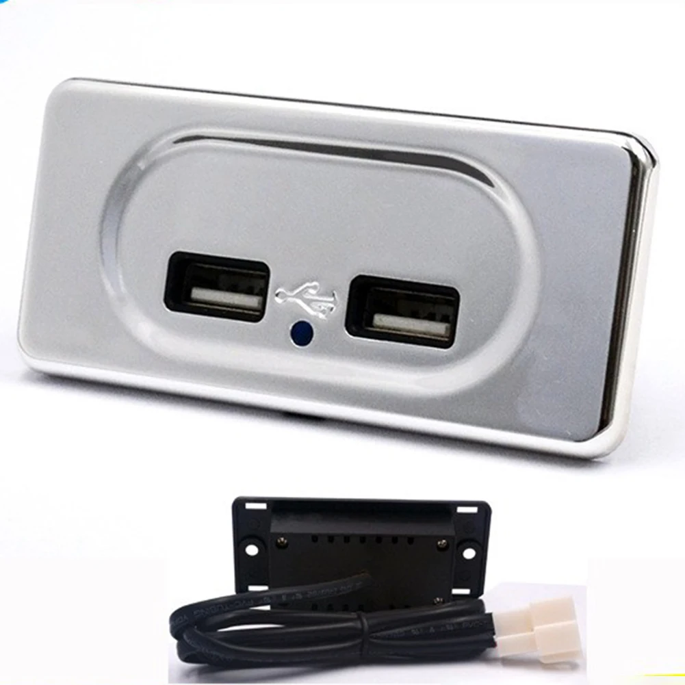 

Зарядное устройство Автомобильное с 2 USB-портами, 12 В, 4,8 А, 1 шт.