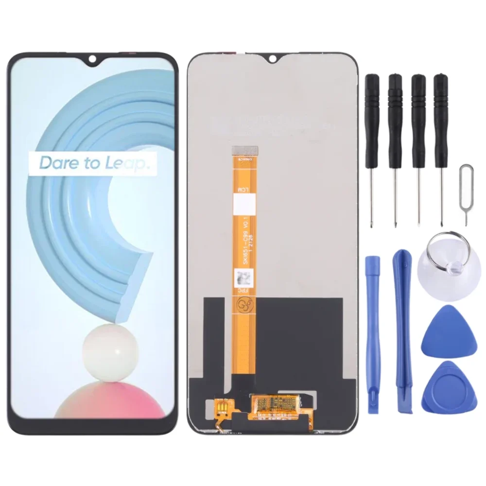 

6.5 "Original For Realme C21Y RMX3261 Display LCD For Oppo Realme C21Y RMX3263 LCD Display Touch Screen Digitizer Repair Parts