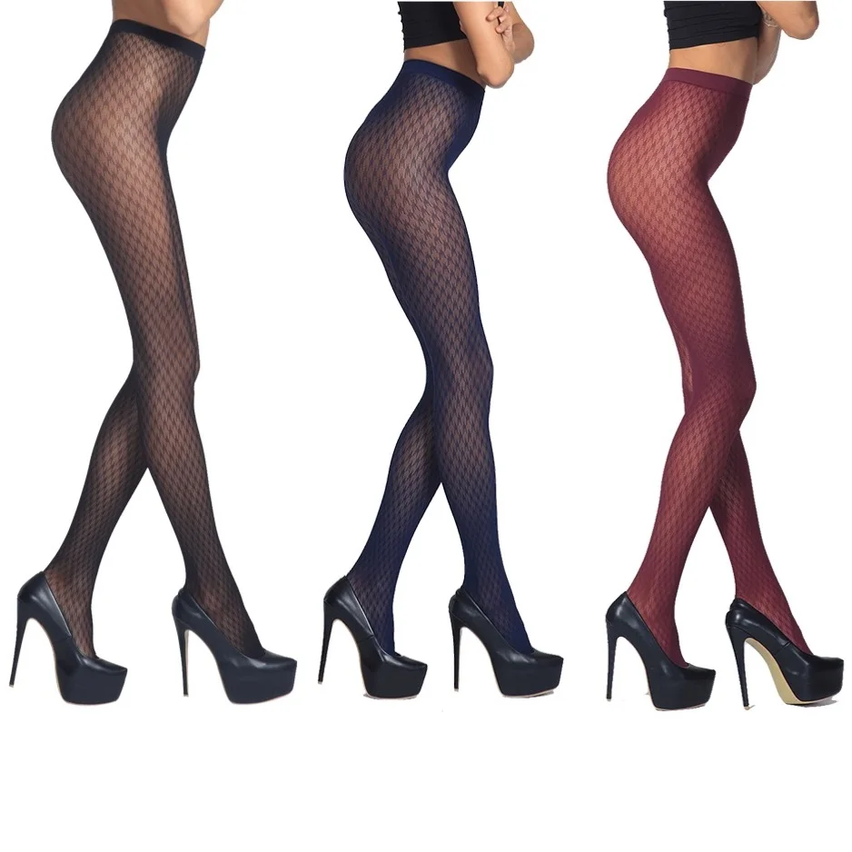 

Elegant Swallow Grid Patterns Black Fishnet Tights For Women Sexy Mesh Beauty Flowers Pantyhose Thin Transparent Girls Stockings