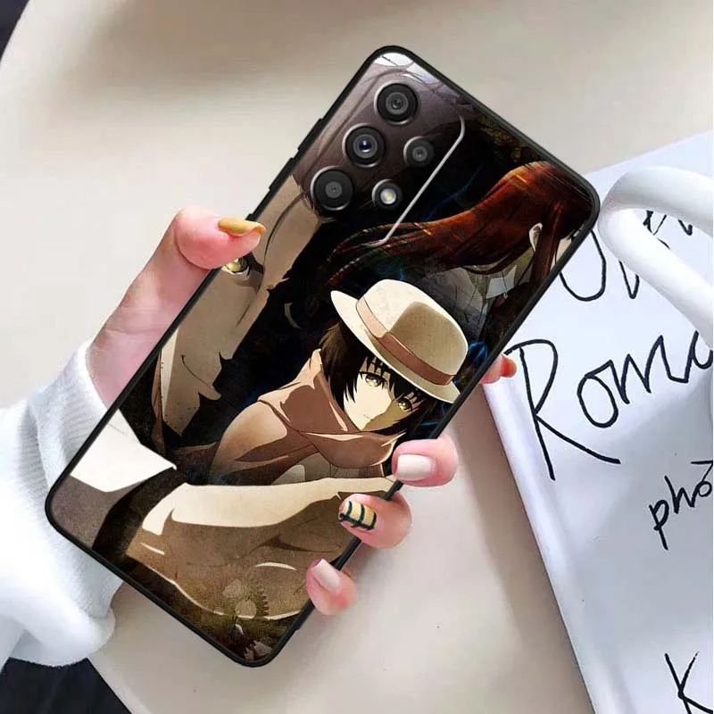 Фото Чехол для телефона Kurisu Makise Anime для Samsung Galaxy A54 A55 A56 A70 A71 A72 A73 J4 J6 M02 M11 M16 M22 A15 A16 A14 A13 №4