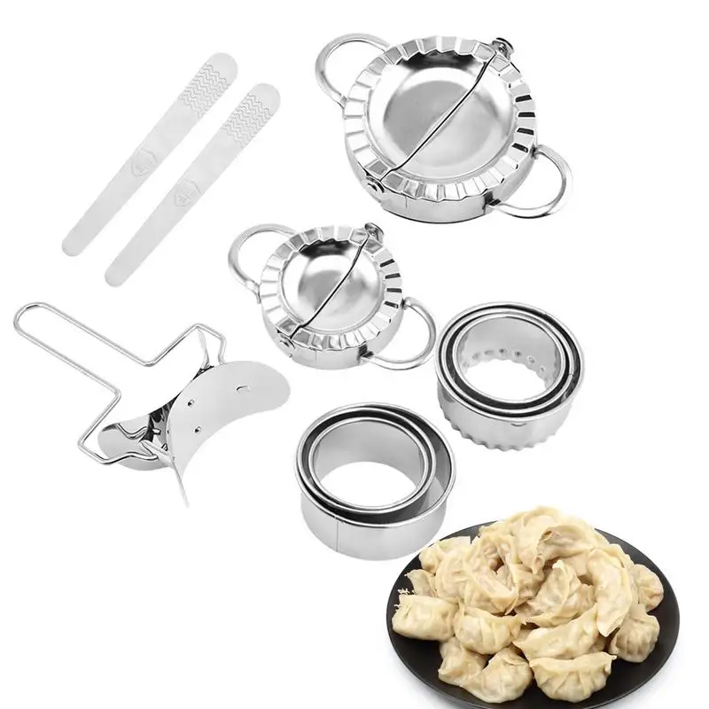 

Форма для вареников, изготовитель пельменей из нержавеющей стали, резак для теста, форма для изготовления ленивых равиоли, сделай сам, изгот...