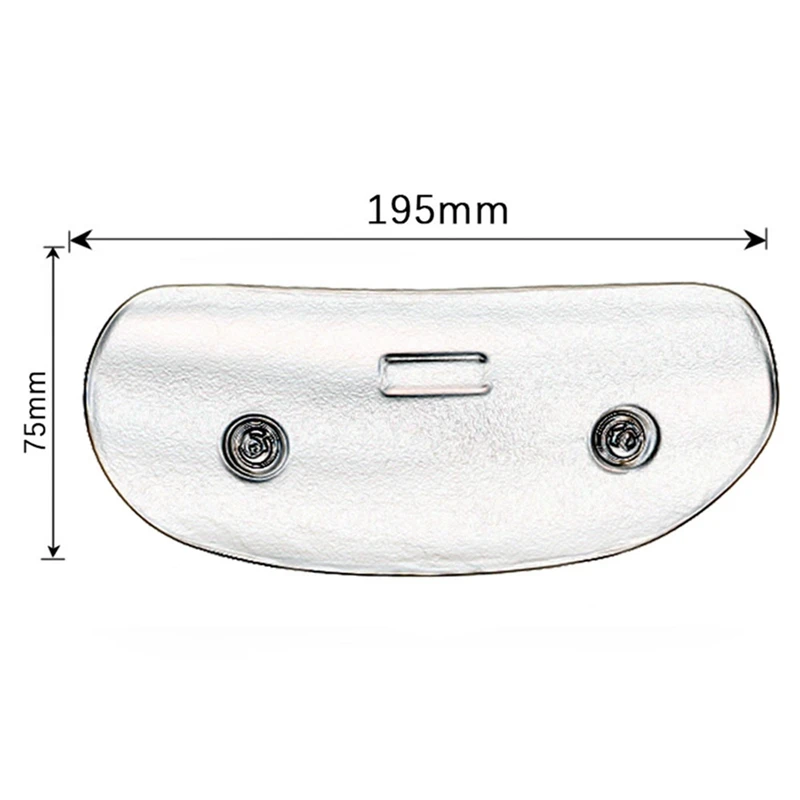 2 шт. универсальные защитные накладки на глушитель выхлопной трубы мотоцикла