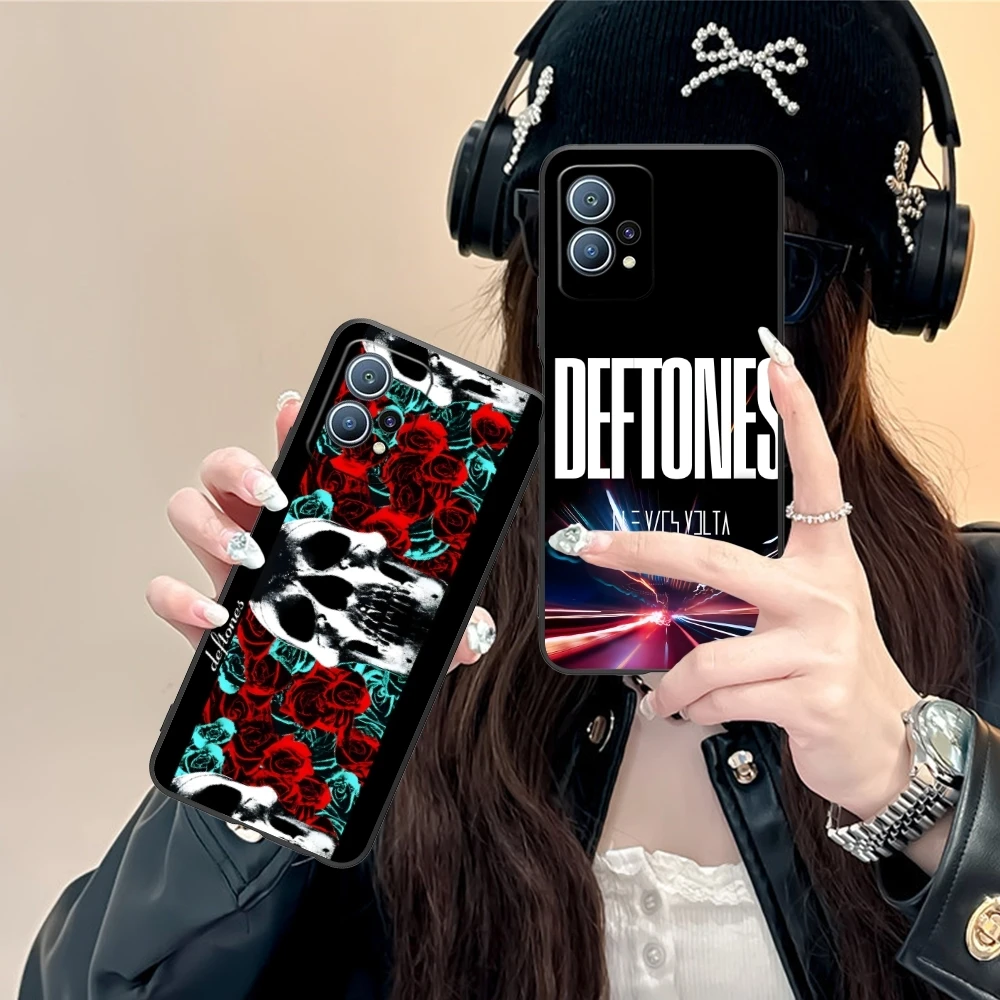 Fashion D-Deftones Mobile Cell Phone Case for Huawei P60 P50 P40 P30 P20 P10 P9 P8 Pro Lite Plus Black Soft Cover Shell