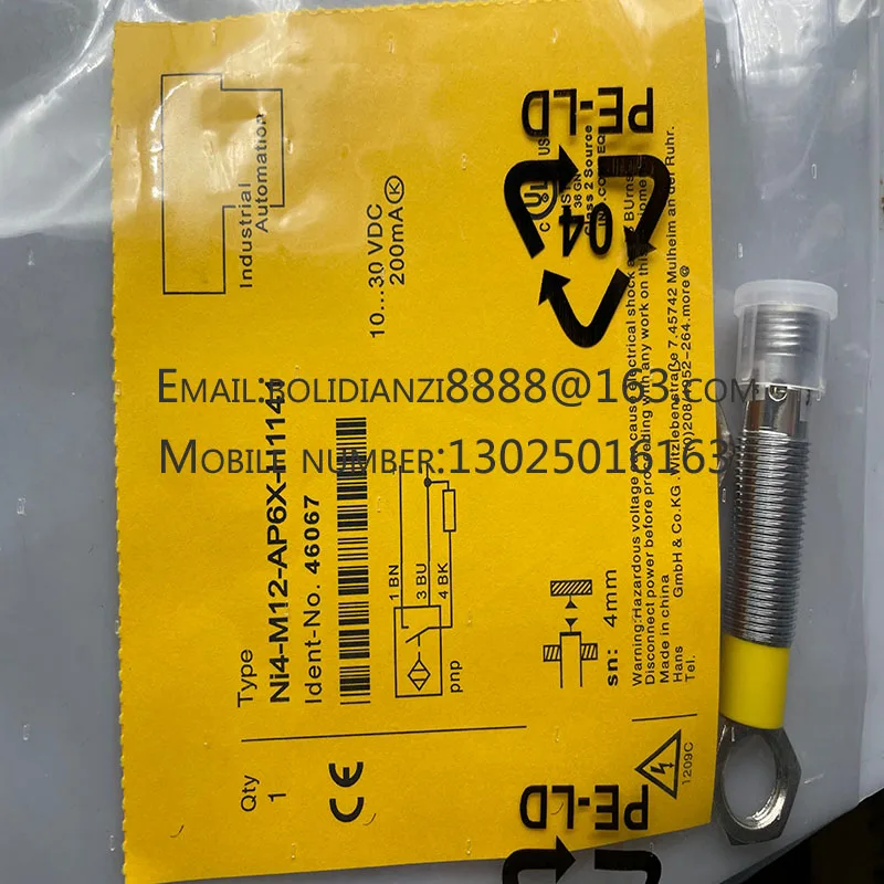 Точечный датчик NI4-M12-AP6X-H1141-H1141 Бесконтактный переключатель