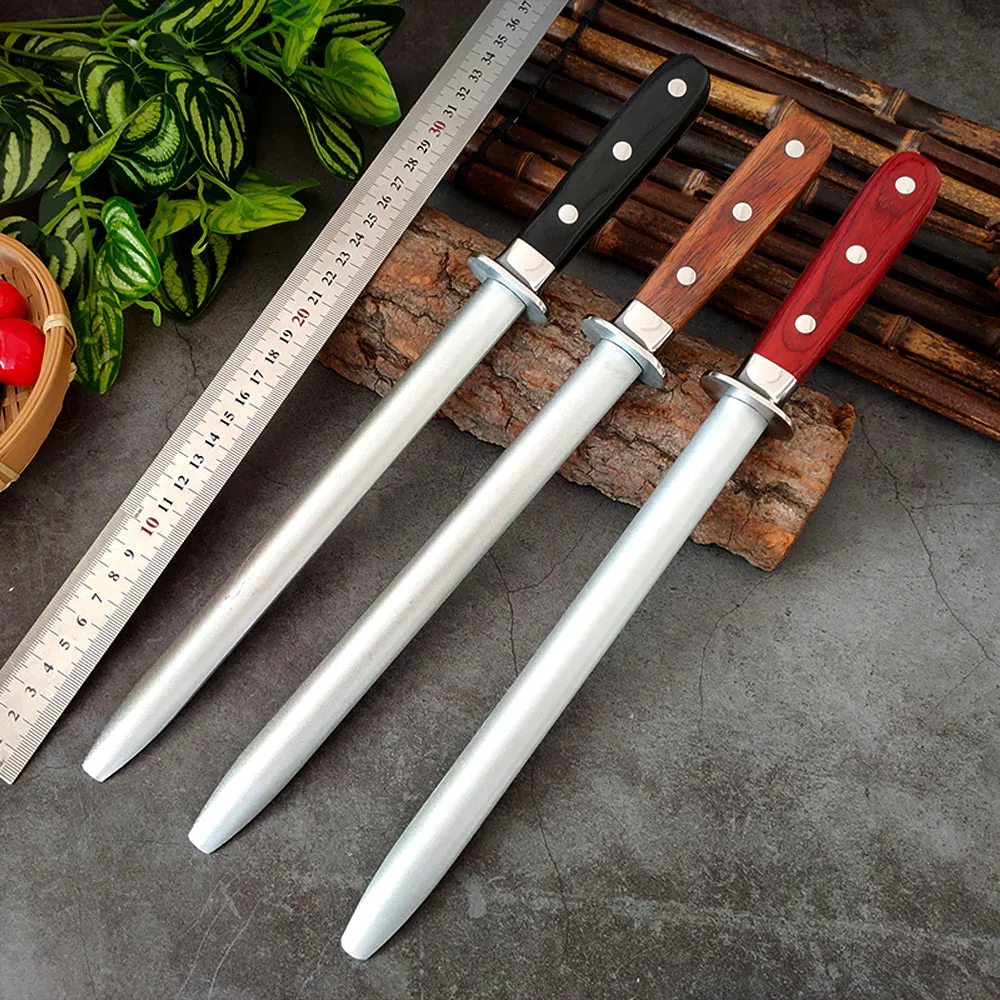 

Sharpening Rod Butcher Professional Sharpening Stick High Quality Home Chopper Professional diamond sharpener Kitchen Utensils