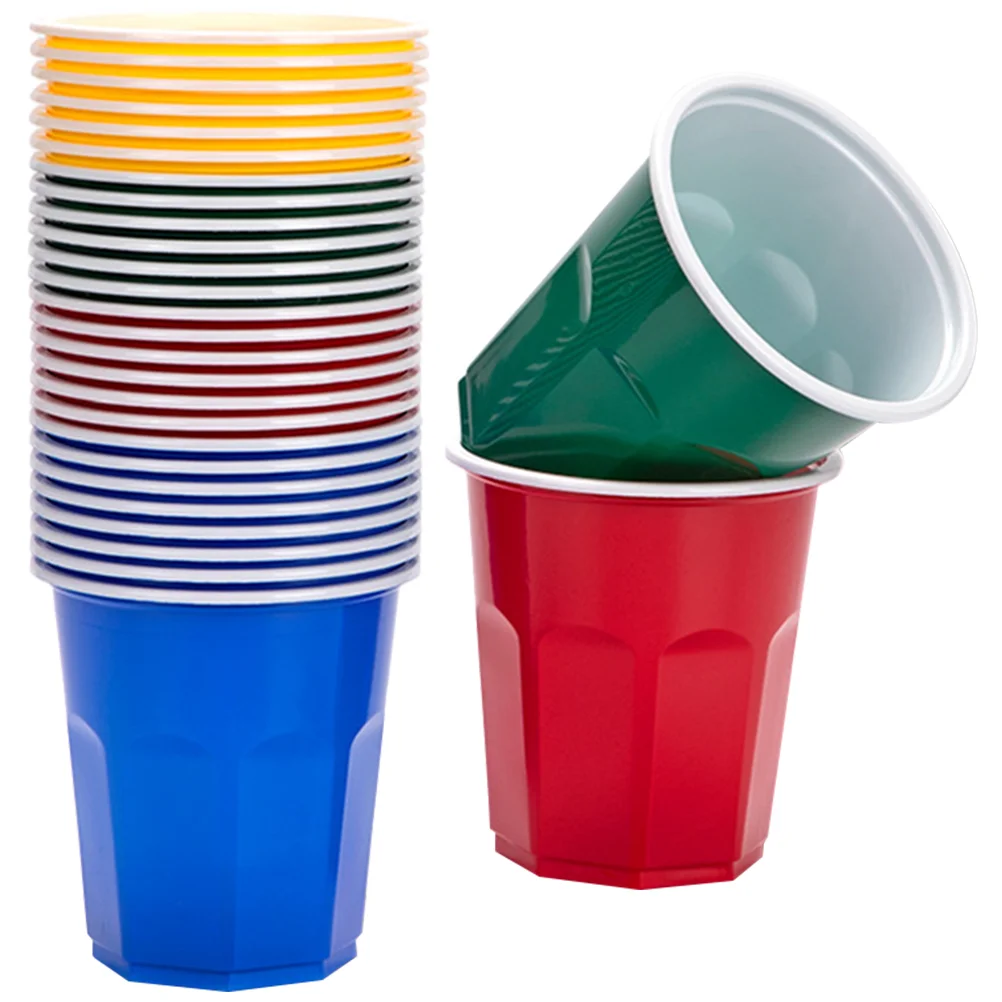 

100Pcs Portable Party Cup Beverage Accessory Beverage Cup Small Cup for Gathering Party Daily
