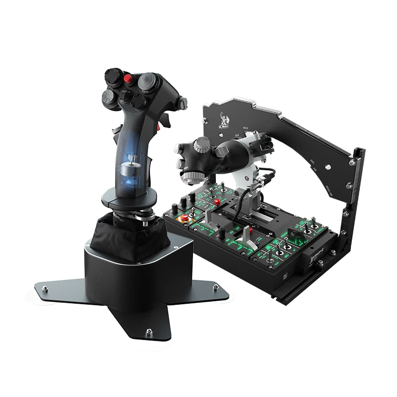 

Wufen Technology Yisheng Orion F16 Simulated Flight Joystick All Metal Throttle Chengdu Vibration Force