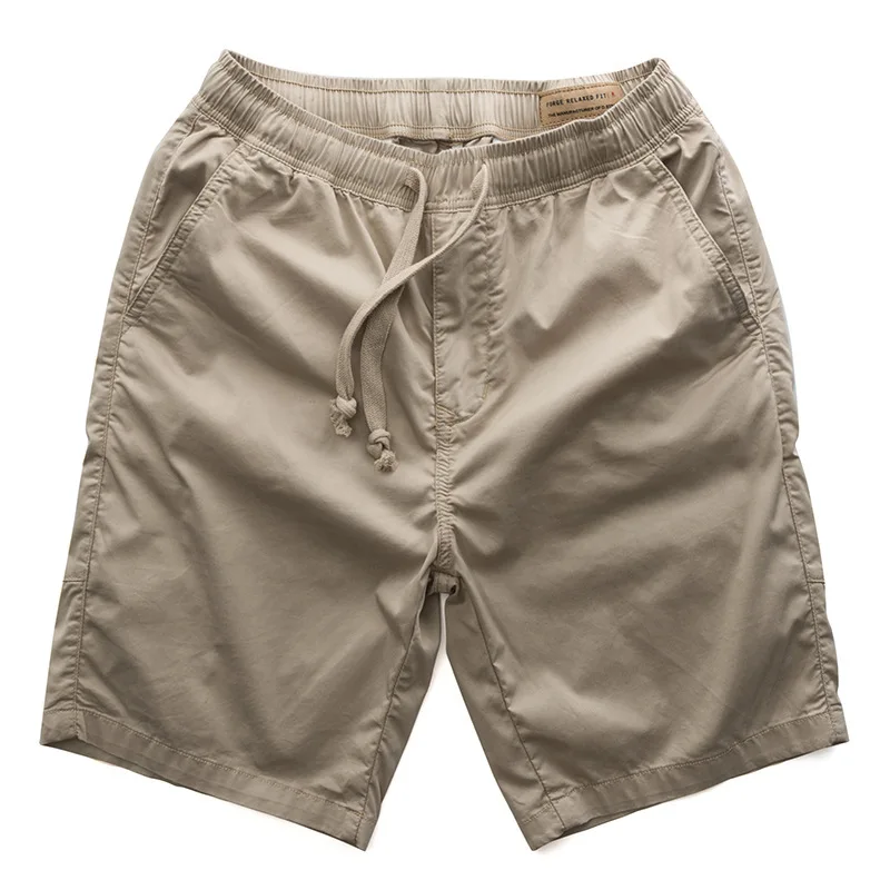Шорты мужские облегающие рабочая одежда повседневные короткие штаны с
