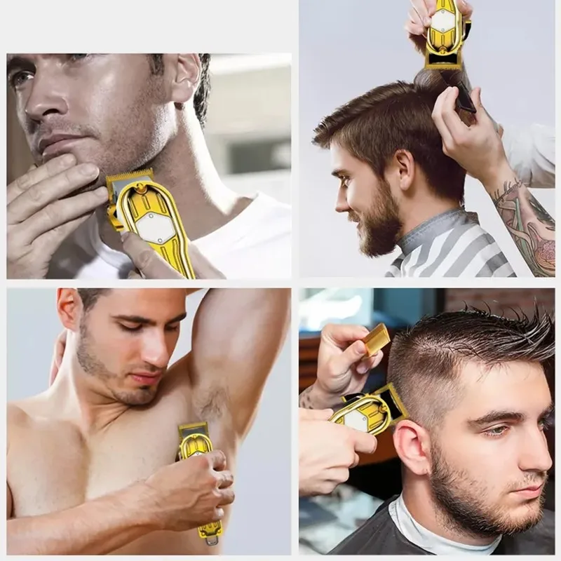 Kemei 1973/1976 Профессиональный Триммер Для Волос Цельнометаллический Корпус