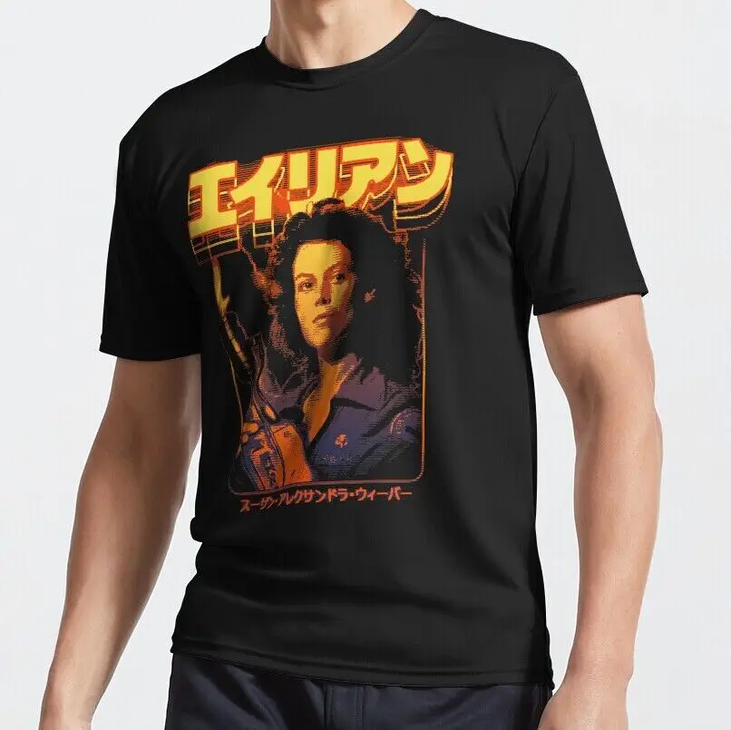 NWT Alien Elen Ripley Active Классическая крутая футболка унисекс