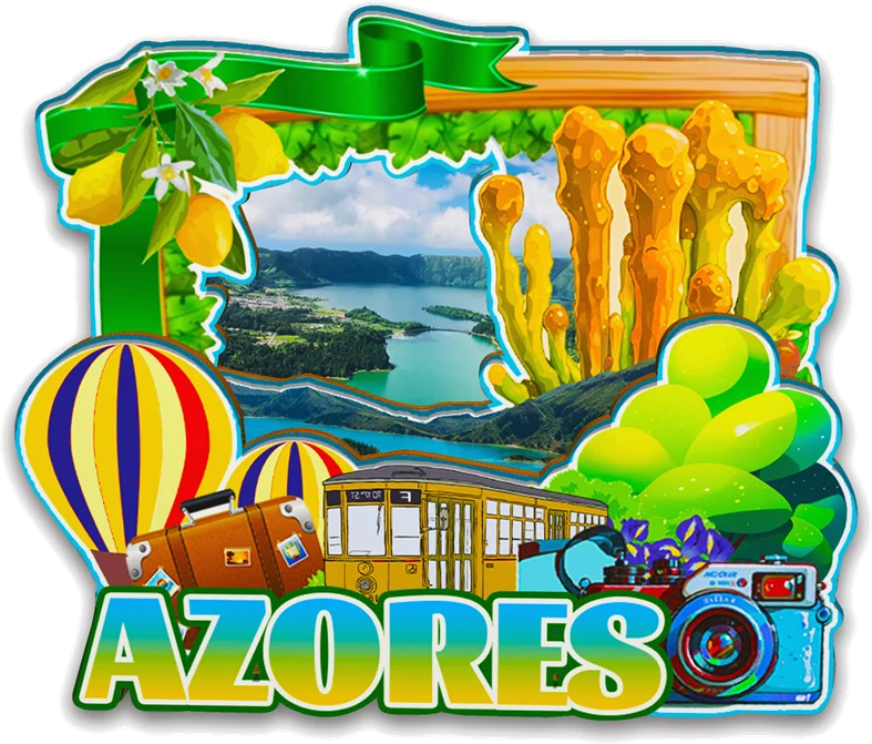 Фото Декоративные магниты для Azores Aveiro Obidos Coimbra Sintra Evora Douro Valley Madeira Algarve Португалия Городская достопримечательность Сувениры №3