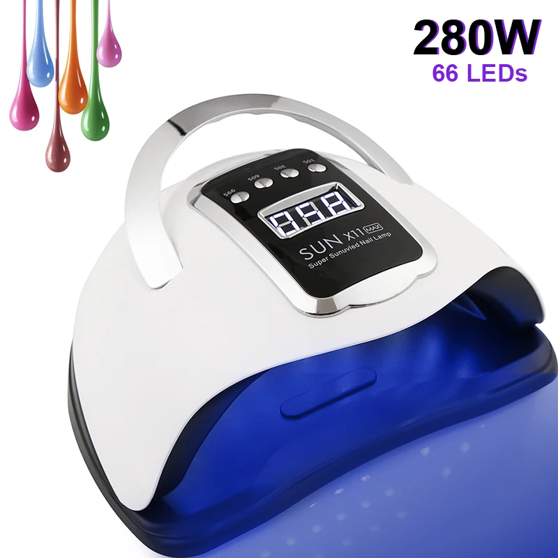

Портативная ультрафиолетовая Светодиодная лампа для домашнего использования с умным автоматическим сенсором для сушки ногтей для маникюра быстрая сушилка для гель-лака оборудования.