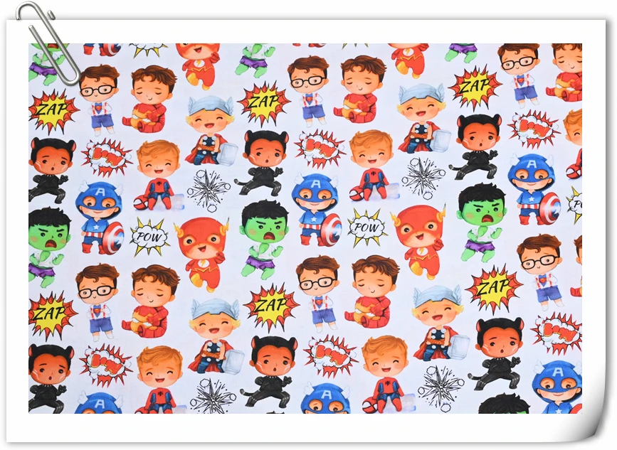 Ширина 110 см Дисней Рождество Минни Микки Питер Пэн колокольчик хлопчатобумажная