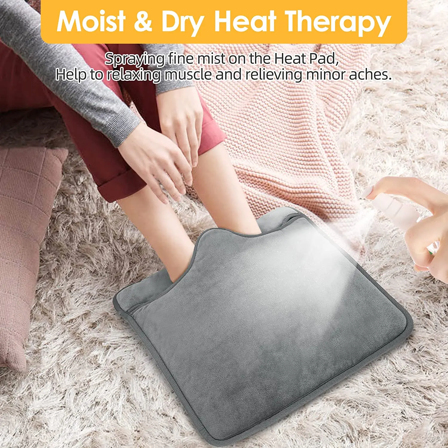 

Electric Heating Pad Feet Warm Winter Hand/Foot Back Waist Abdomen Warmer Warmer Washable Household Office Heating Mat