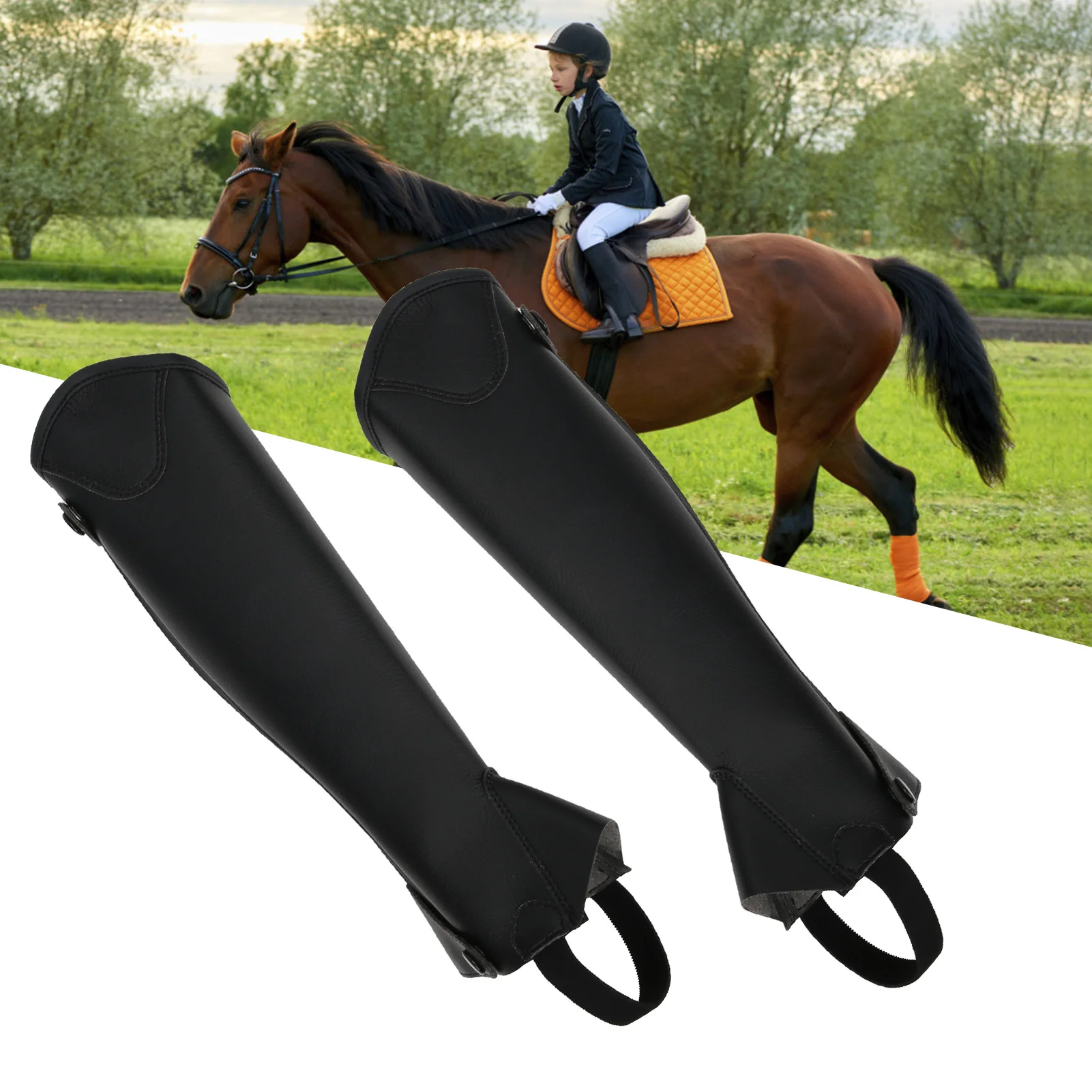 Оборудование протектора тела верховой езды головы супер кожи ПУ волокна