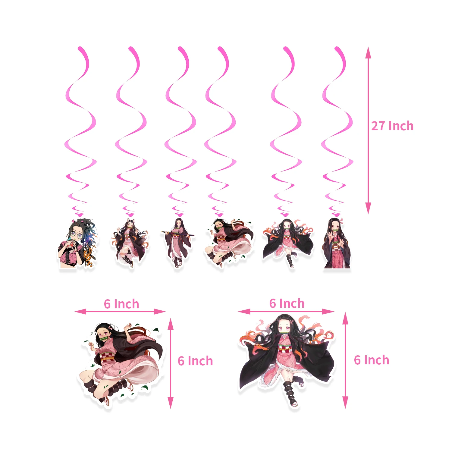 Продажа Розовые украшения для тематической вечеринки в виде демонов Pаспродажа Розовые украшения для тематической вечеринки в виде демонов