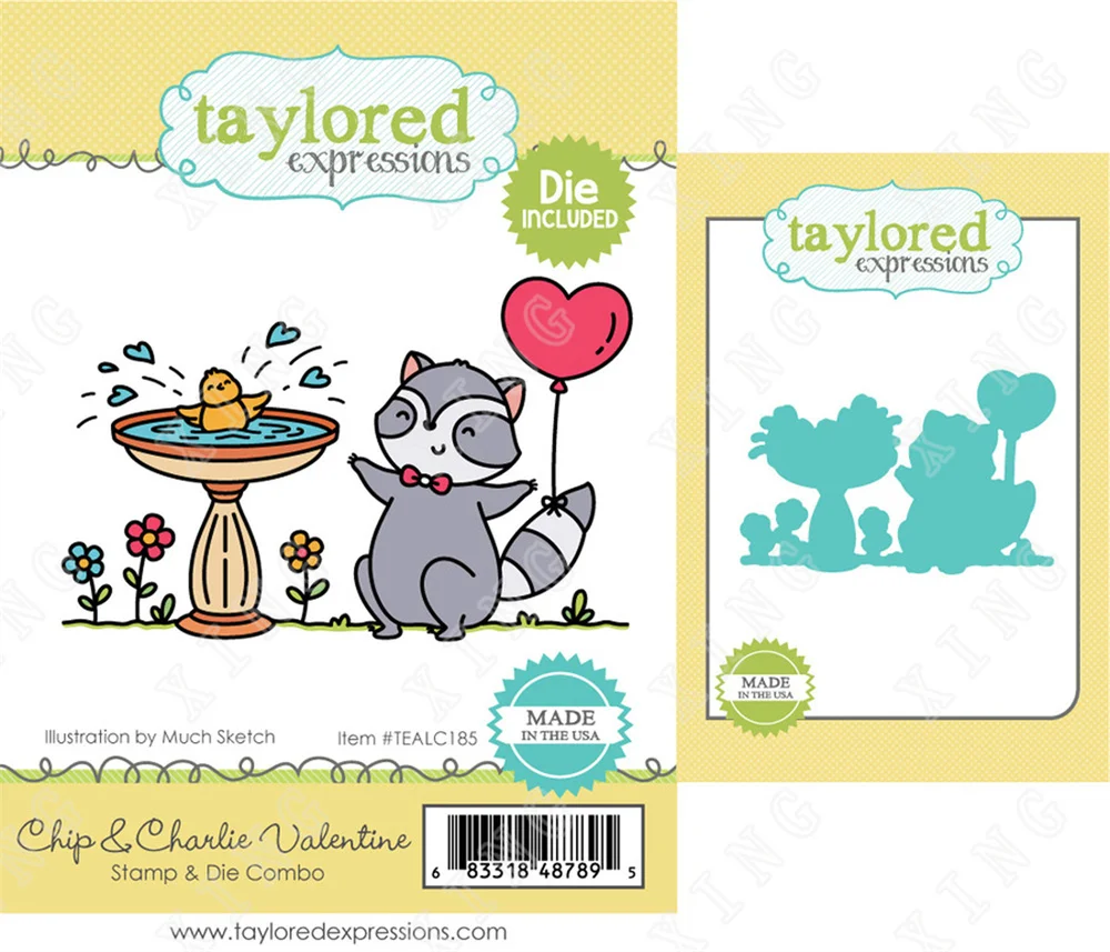 

Chip Charlie Valentine 2022 Arrival New Metal Cutting Dies and Stamps Scrapbooking Diy Decoration Craft Embossing Template