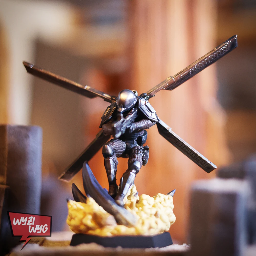 

Dragon Fly Miniature, Sniper Figure, Warrior, Desert Sci-Fi, HD 3D Printed Model, Action Proxy Tabletop, Wargame, DnD TRPG