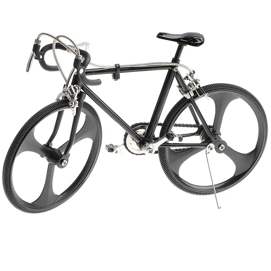 

1:10 diecast mountain bike model cycling toy black