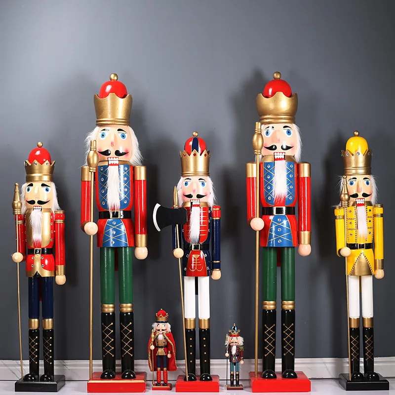 

Nutcracker puppet, soldier decoration, creative hall, coffee shop, hotel, shopping mall, lobby welcome decorations