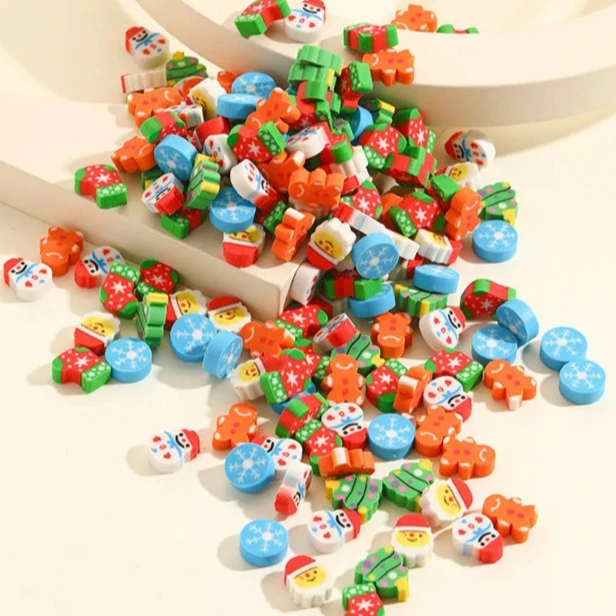 

Рождественские ластики набор из 20 штук