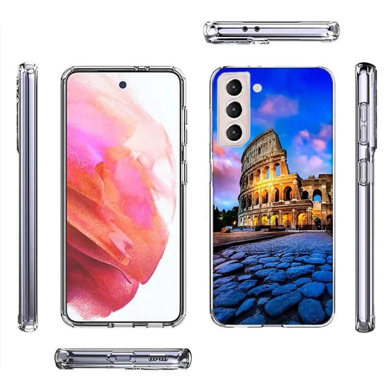 Чехол для телефона Colosseum Rome Italy Samsung A04S A15 A25 A35 A55 A05S Galaxy S25 S24 FE Note 20 Ultra 10 Lite 9 8 M12 M51 M30S M