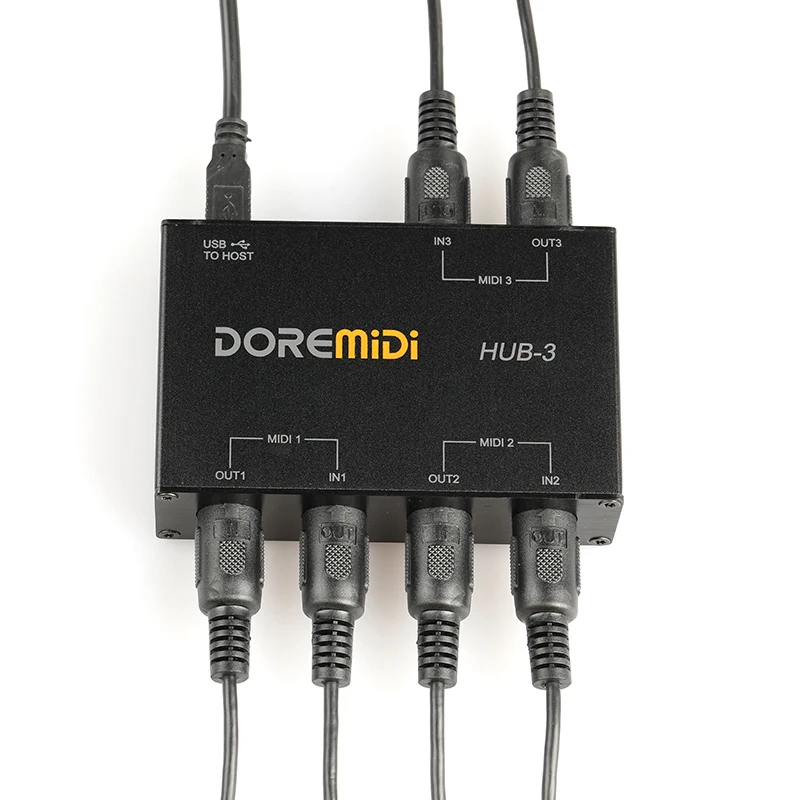 DOREMiDi MIDI 3x3 Box USB интерфейс концентратор-3
