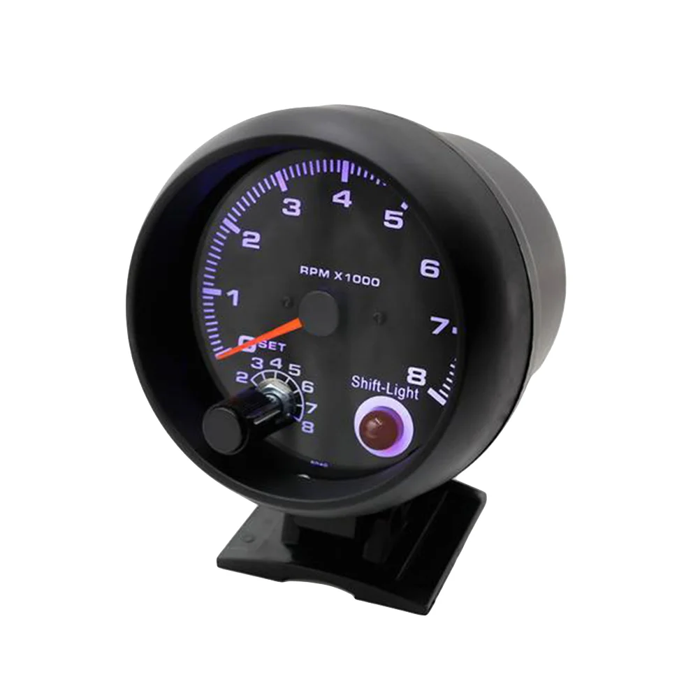 

Car Tachometer Car Gauge 3.75 Inch Boost Gauge Alarm Universal Meter