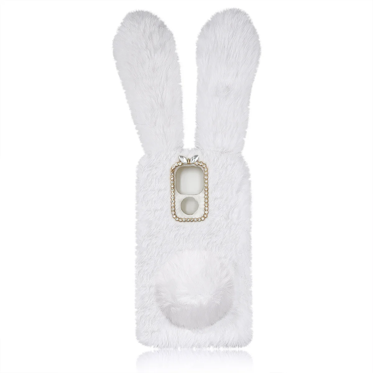 

1pc Plush Rabbit Case Winter Warm Softer Protector Compatible for Moto G Play