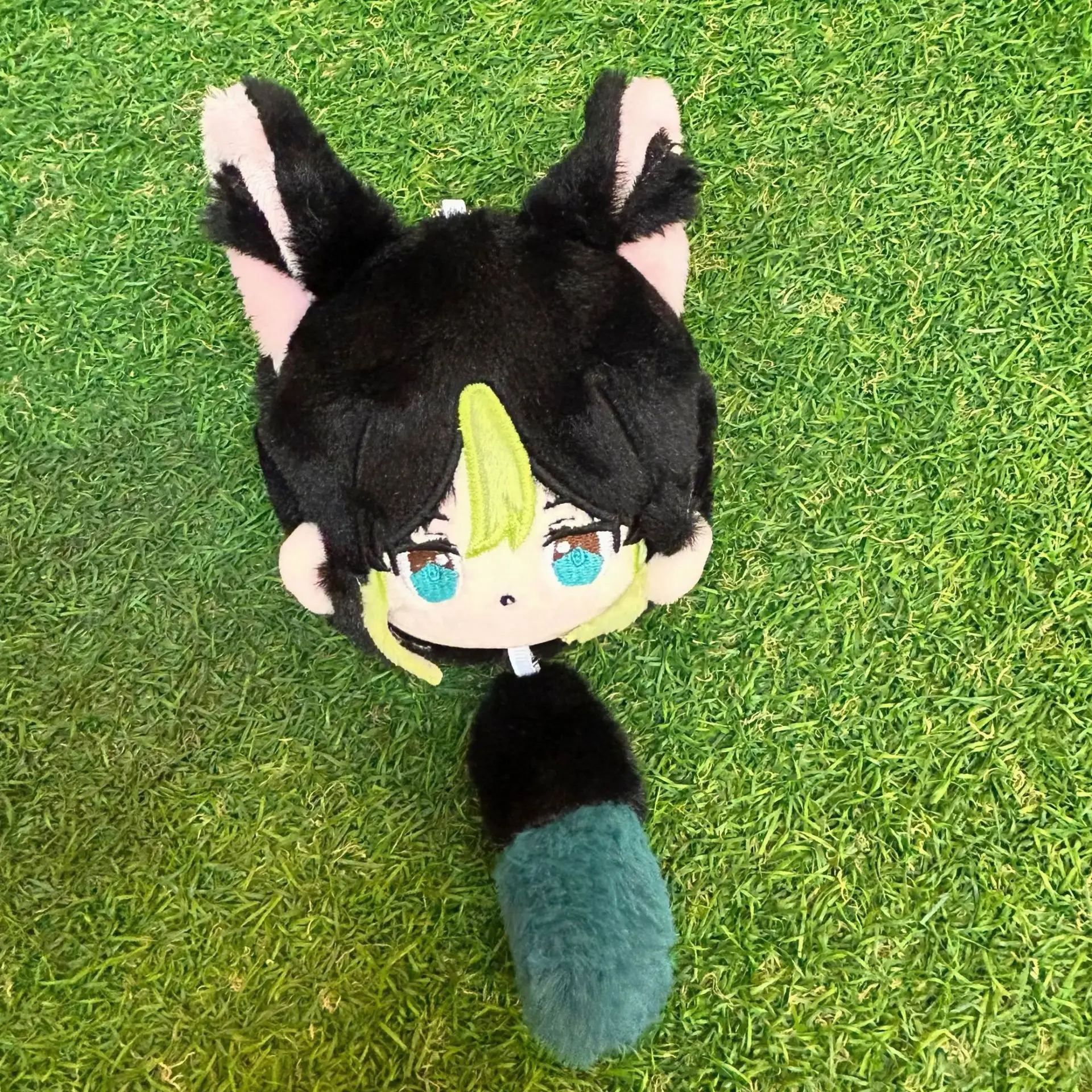 

12cm Game Genshin Impact Pendant Tighnari Alhaitham Xiao Scaramouche KAVEH Plush Doll Backpack Decoration Key Chain Gift for Kid