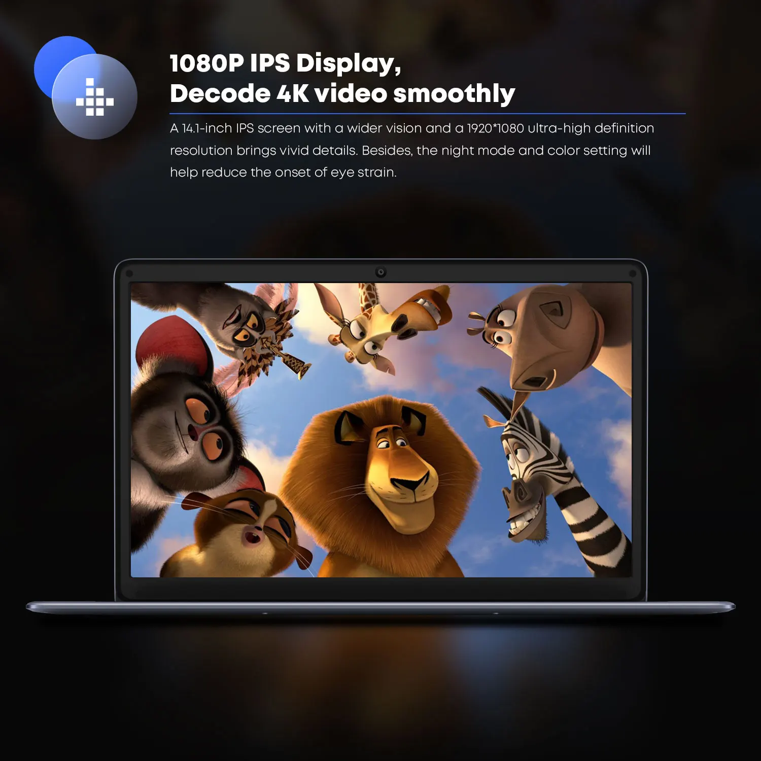 Ноутбук CHUWI HeroBook Pro 14 1 дюйма IPS 8 + 256 ГБ SSD Intel Celeron N4020 Windows 11