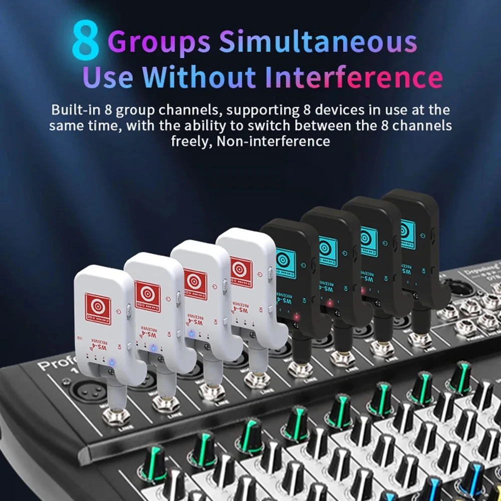 Беспроводная гитарная система 2 4G AUDIO