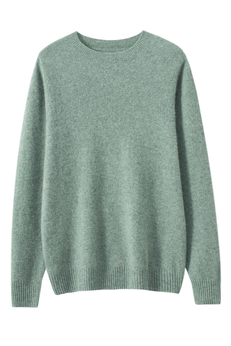 KOIJINSKY Men's autumn/winter cashmere first-line garments O collar knitted cashmere sweater