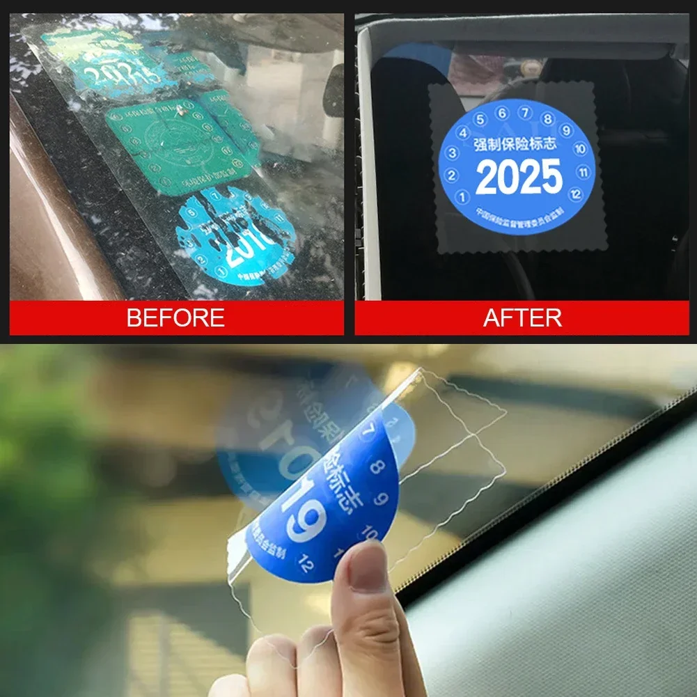 3x автомобильные держатели налоговых дисков наклейки для автозаслеживания