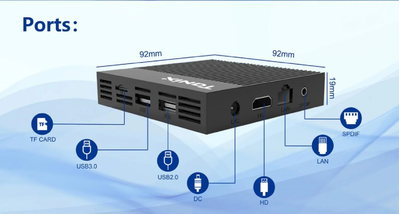 ТВ-приставка Tanix X4 Android 11 Amlogic S905X4 4 + 32/64/2 ГГц